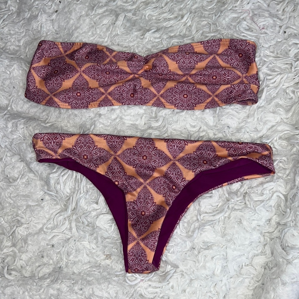 salt bikini xs top small bottoms
